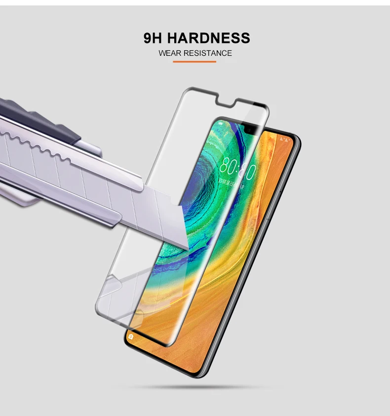 YIYONG 9D стекло для huawei mate 10 20 закаленное стекло 3D край изогнутый экран протектор для huawei mate 10 20 30 Pro 10 20 30 Lite