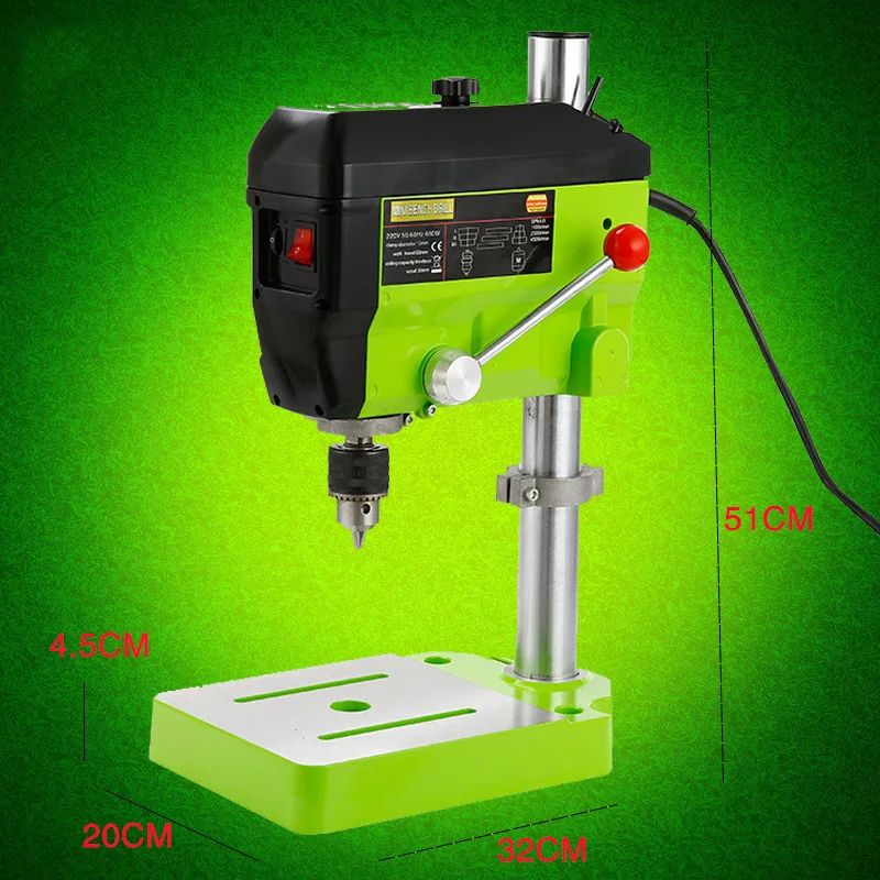 480 Вт мини машина для бисера мини скамейка дрель маленькая бусина обрабатывающая машина