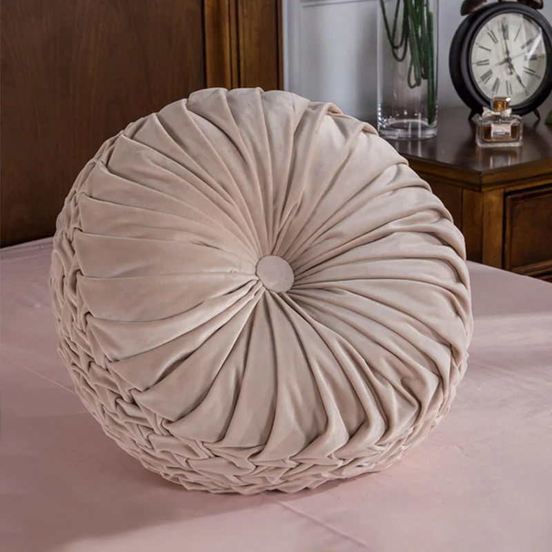 

Home Textiles Continuous System Solid Color Short Lint European Bedside Back Cushion Pillow Pillow Bedroom Sofa Pillow