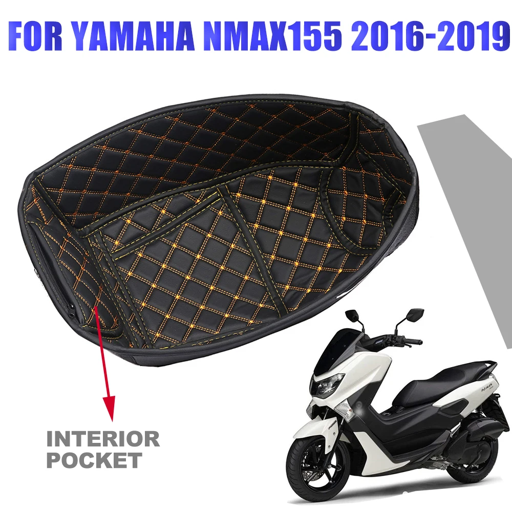 Organizador de Bolsa para NMAX N-MAX155 2015-2020 Andifany Bolsa de Asiento de Scooter para Motocicleta Bolsa de Almacenamiento Debajo del Asiento
