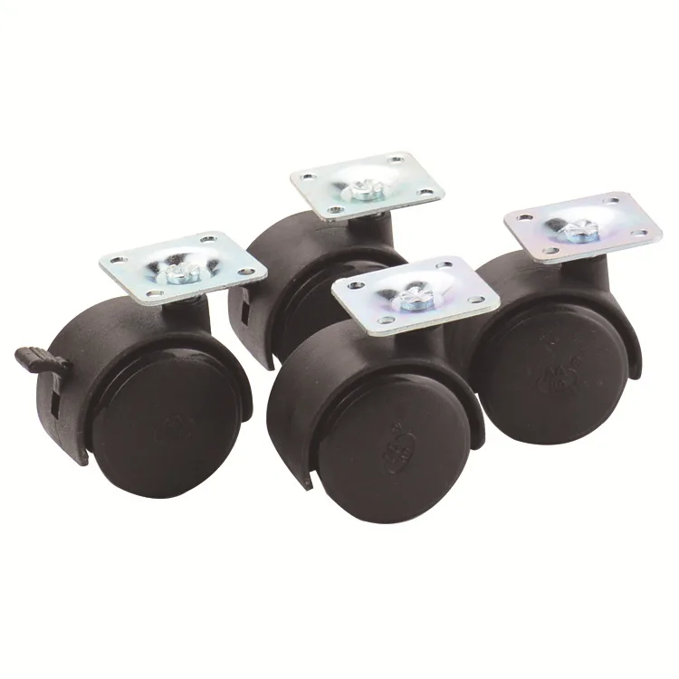 

1.5-Inch Tablet Band Brake Truckle Universal Wheel Environmentally Friendly Nylon Chair Roller Industrial Health Vehicle Castor