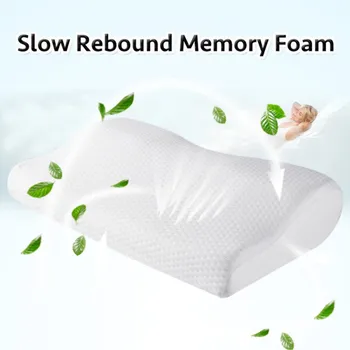 

Memory Foam Pillow Orthopedic Sleeping Pillow Ergonomic Butterfly-shaped Bed Pillows Cervical Pillow Protection