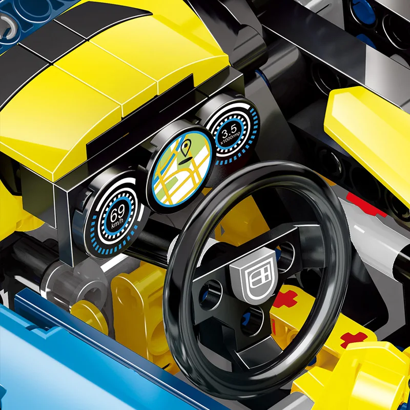 Мини блоки Technic Roadster Car серии суперкар Mclarens модель строительные блоки кирпичи игрушки в сборе рождественские подарки