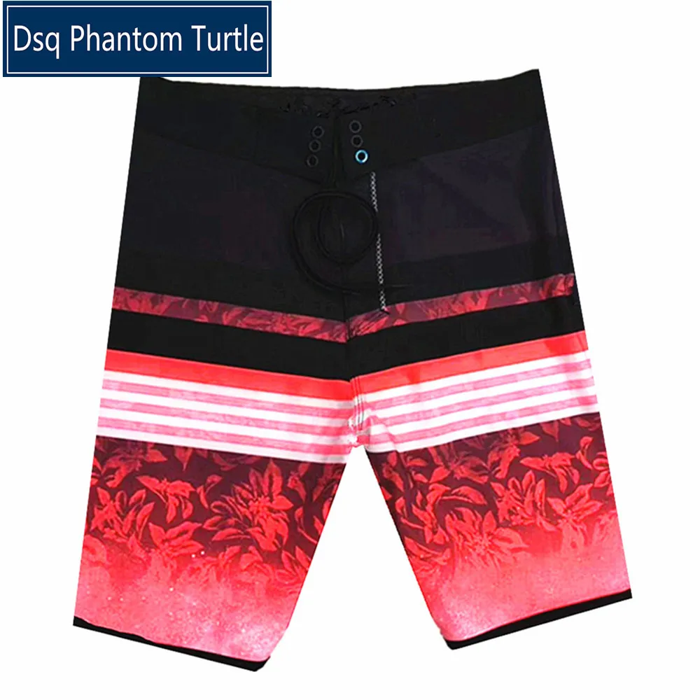 Эластичный полиэстер спандекс купальные костюмы для взрослых известный бренд мода Dsq Phantom черепаха пляжные шорты мужские Гавайские шорты - Цвет: U