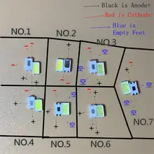 Samsung Seoul lextar lg uni 5630 5730 3V 0.5W 1W LED TV backlight SMD LED 1000pcs 500pcs