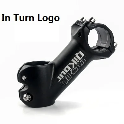 45 градусов руля велосипеда 31,8*28,6 мм горный вынос руля велосипеда положительный и отрицательный логотип для велосипеда аксессуары - Цвет: In Turn Logo