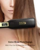 KIPOZI Professional  Hair Straightener and Curling Iron with Digital  LCD Display Titanium Flat Dual  Fast Heating Styling Tool 6