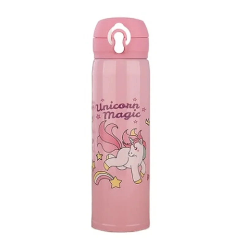 Personalised Unicorn Water Bottle, Unicorn School Bottle, Kids Unicorn Drink  Bottle, Girls School Flask, Kids Children Student Drinks Cup 