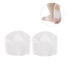 1 пара удобных силиконовых мягких Дуг стопы, дугообразные рукава, дугообразные, гелевые для подошвенного обезболивания, фасцит, плоскостопие