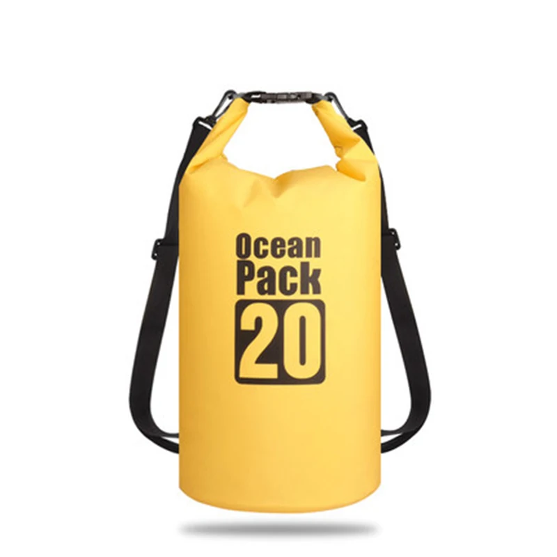  5L/10L/15L/20L/30L Outdoor swimming Waterproof Bag Pack PVC tarpaulin Camping Rafting Storage Dry B - 32950095756
