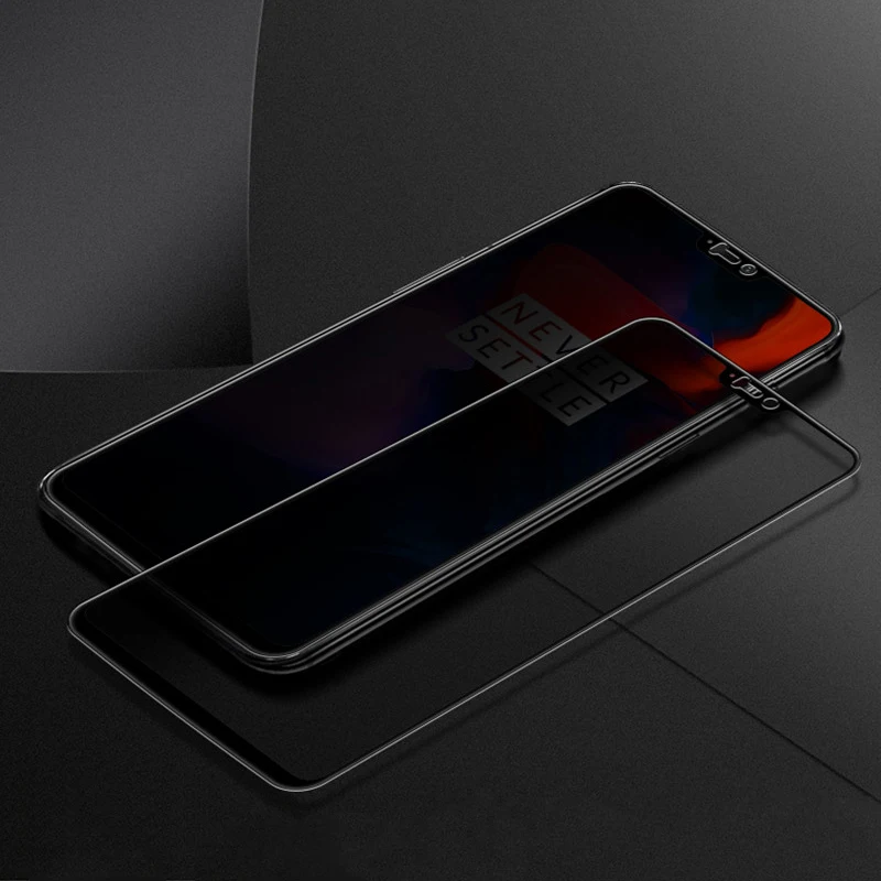 Для Oneplus 7T 7 6 6, 5 до 5 лет плюс полный экран конфиденциальности Анти-шпион с антибликовым покрытием, с уровнем твердости 9H закаленное Стекло Экран протектор