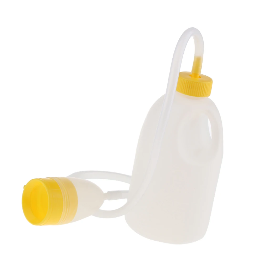 Portable 1700ml Reusable Male Bed Pee Urinal Bottle Drainage Car Toilet Tool