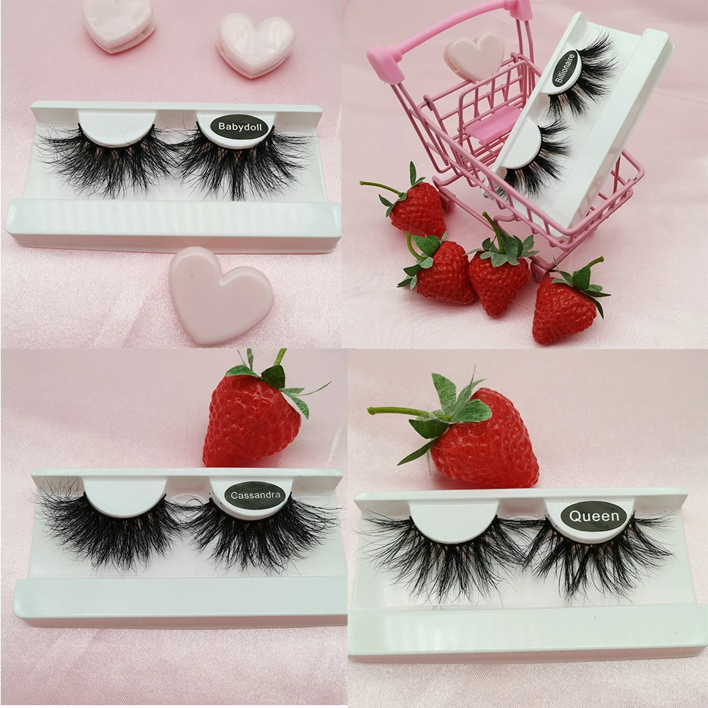 

AceOfSexy Thick Long 5D mink eyelashes long lasting mink lashes natural dramatic volume eyelashes extension 3d false eyelash