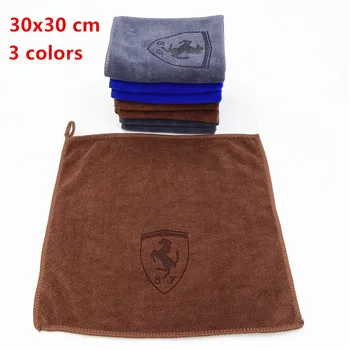 

Car Sticker Wash Microfiber Towel Car Cleaning For Ferrari Car Styling