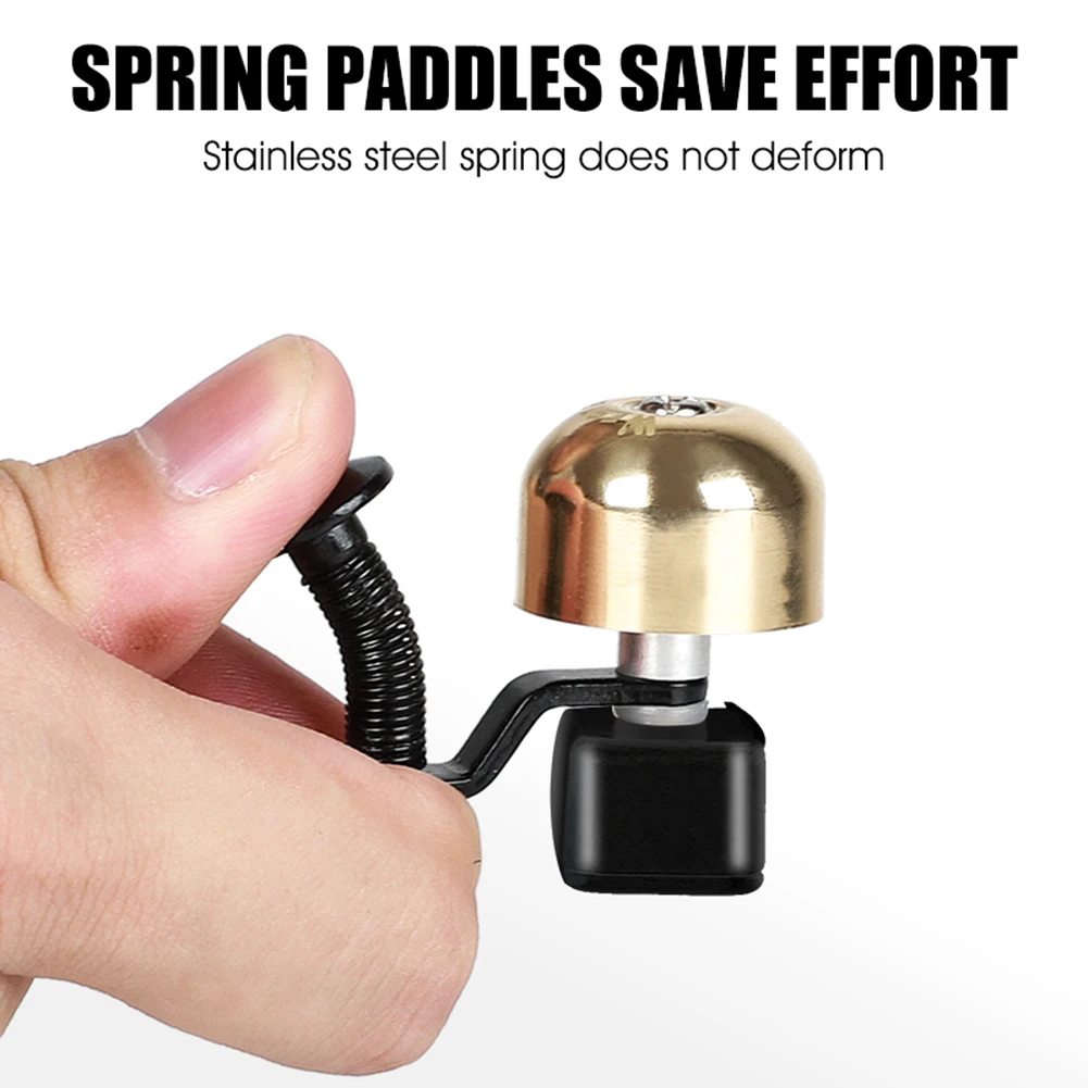 WEST BIKING MTB Cycling Bells Rings Small Bicycle Bell Metal MTB Road Bike Horn Sound Alarm Safety Warning Bicycle Accessories bicycle bell mountain bike bell bicycle horn bicycle alarm bicycle accessories