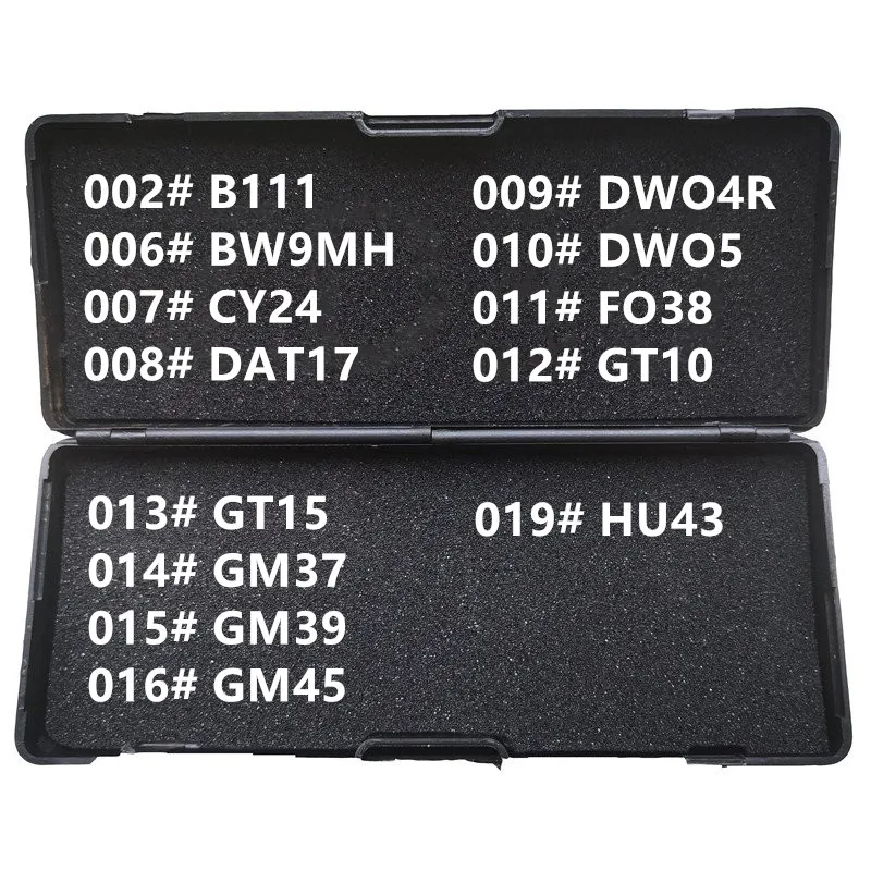 1 19 LiShi 2 в 1 B111 BW9MH CY24 DAT17 DWO4R DWO5 FO38 GT10 GT15 GM37 GM39 GM45 HU43 слесарный инструмент для всех типов|Ключ от авто| | АлиЭкспресс