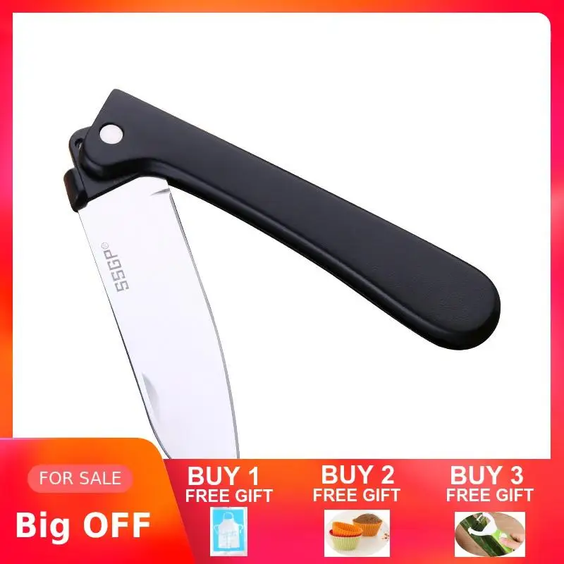 Складной нож из нержавеющей стали для очистки овощей карманный мини портативный