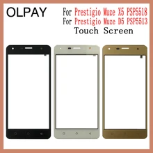 5,0 "дюймов для Prestigio Muze X5 Muze D5 LTE PSP5518DUO PSP5518 PSP5513 Duo сенсорный экран дигитайзер панель передняя стеклянная линза сенсор(China)