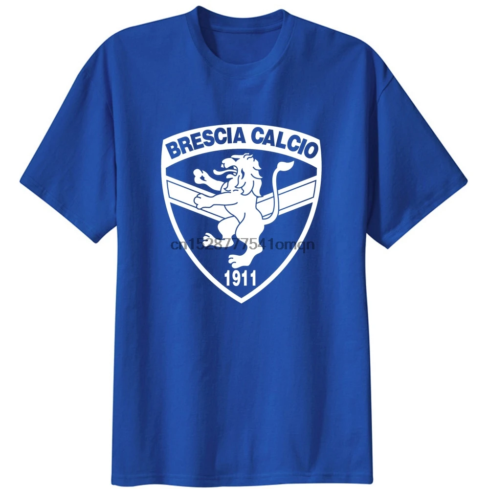 

Italy Italian Brescia calcio club FC footballs soccers fan Camiseta T-Shirts Men short Casual lion COOL Fashion classic T Shirts