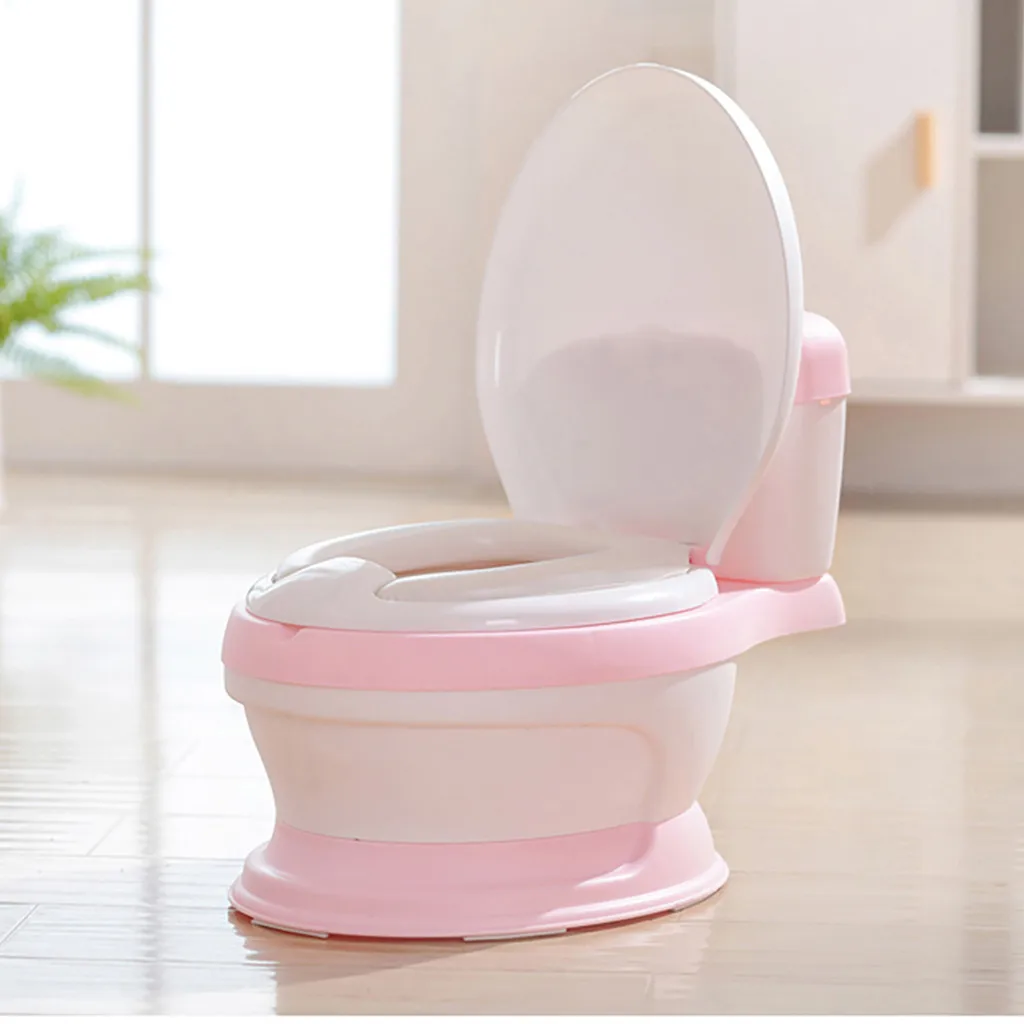 Детская ванная комната милый горшок Joy Baby My Potty учебный для малышей с мягким
