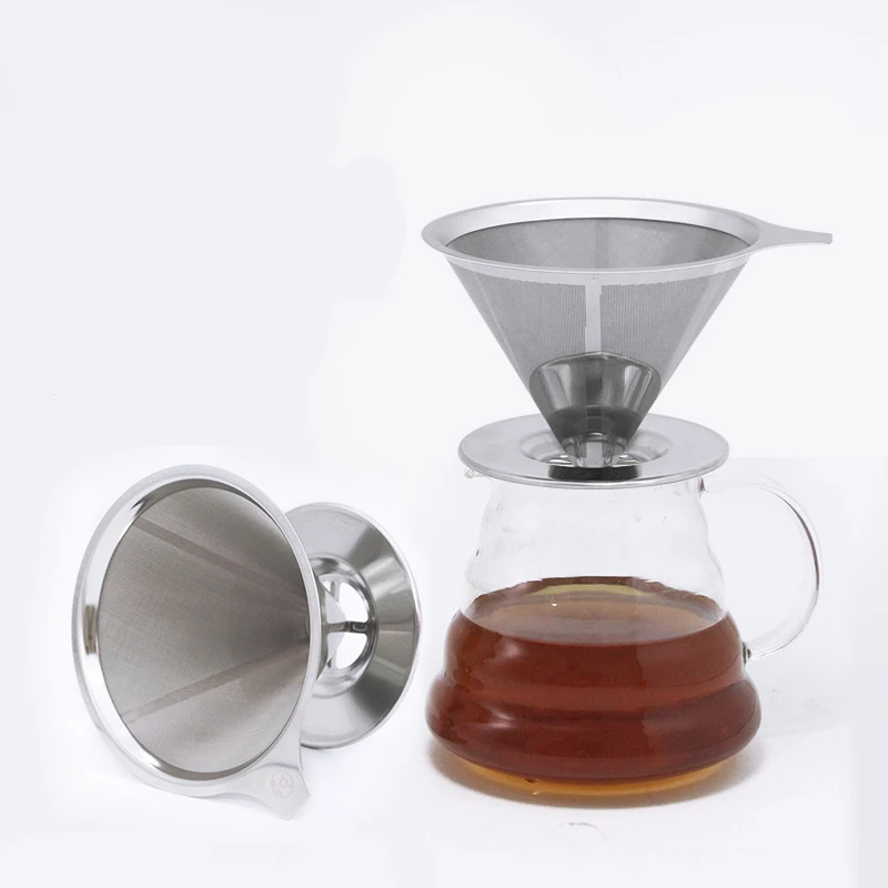 

V60 Baskets Stainless Steel Coffee Filter Coffee Filter Stainless Steel Capsulas Cold Brew Capsules For Nespresso Coffee Machine