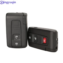 jingyuqin Good Quality 2/3 Buttons Remote Smart Car Key Case Cover For Toyota Prius Corolla Verso Toy43 Uncut Blade