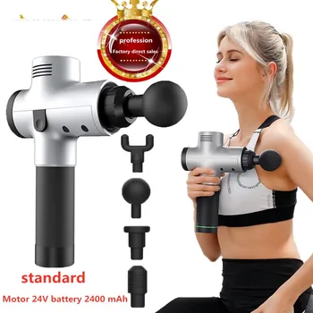 

EMS Massage Gun Cordless Rechargeable Muscle Stimulator Deep Tissue Massager Body Relaxation Slimming Shaping Pain Relief