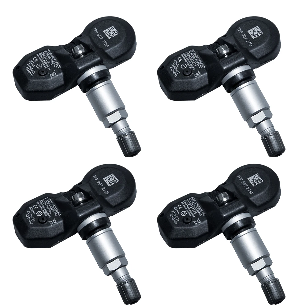 4pcs Ÿ̾ з  7PP907275F TPMS 433MHz Audi A4-S4 (8E B6) 2002 2003 2004 2005 2006 2007