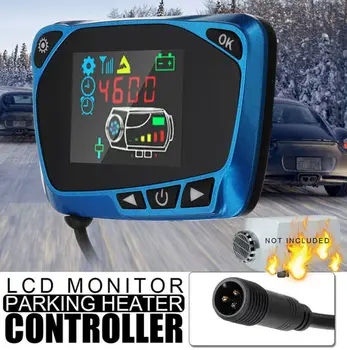 

12V LCD Monitor Parking Heater Digital Switch Car Heating Device Controller Universal for Car Track Air Heater
