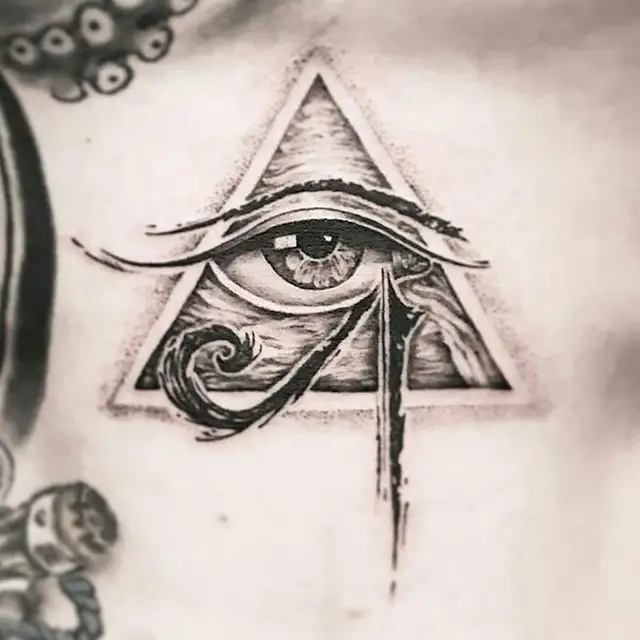 Tattoos of the Mighty Eye of Providence  Scene360