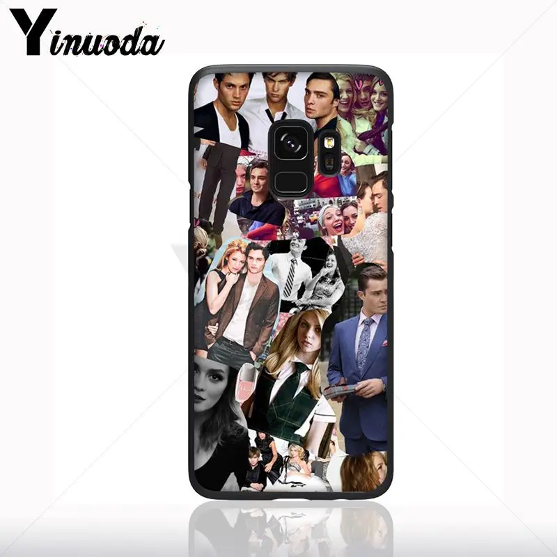 Gossip Girl Blair Chuck Bass Panas Lembut Ponsel Case untuk Samsung Galaxy S10plus S9 S8plus S10E A10 A50 A70 Kasus Ponsel
