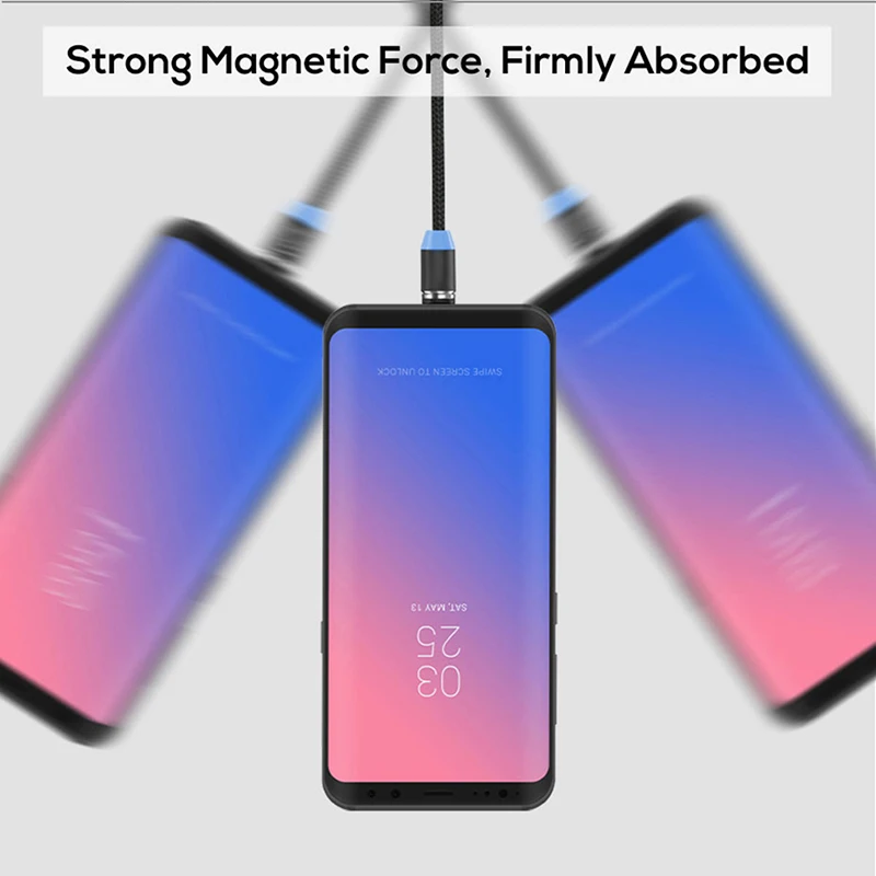 Фото Магнитный кабель Micro USB Type C для iPhone Samsung Xiaomi Redmi Android мобильный телефон быстрая Магнитный кабель Micro USB Type C для iPhone Samsung Xiaomi Redmi Android мобильный телефон быстрая