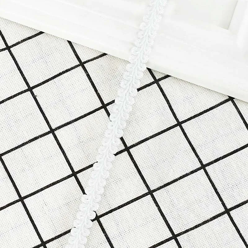 5yards Gold Silver Centipede Braided Lace Ribbon Sewing Fabric Trim DIY Clothes Handmade Accessories Wedding Party Decoration