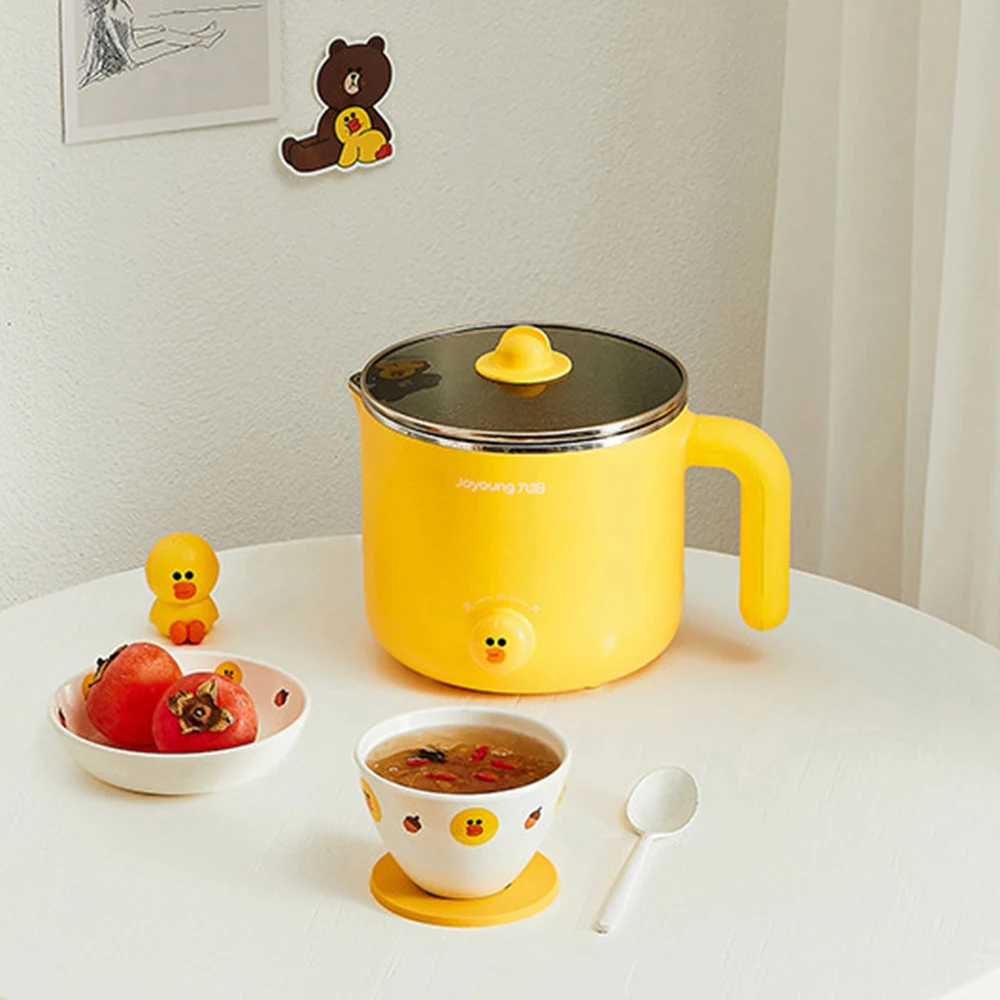 Electric Cooker Electric Rice Cooker Electric Frying Pan Electric Hot Pot Joyoung Mini Household Electric Cooker 220V Multi Cookers Portable Mini Hot Pot Rice Noodle Cooker