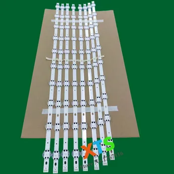 

10piece x 10led 866mm LED Backlight SUNG WEI55V0 E74739 94V-0 43'' V17 ART3 2867 Rev0.3 1 For 43 inch TV 6916L-2867B 6916L-2867A