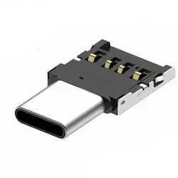 AAAE топ-type-C USB-C к USB 2,0 OTG адаптер для Xiaomi Mi A1 для Samsung Galaxy S8 Plus Oneplus 5T Macbook Pro type C OTG Con