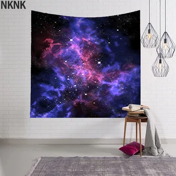 

Amazing Night Starry Sky Star Tapestry 3D Printed Wall Hanging Picture Tapestry Bohemian Beach Towel Table Cloth Blanket