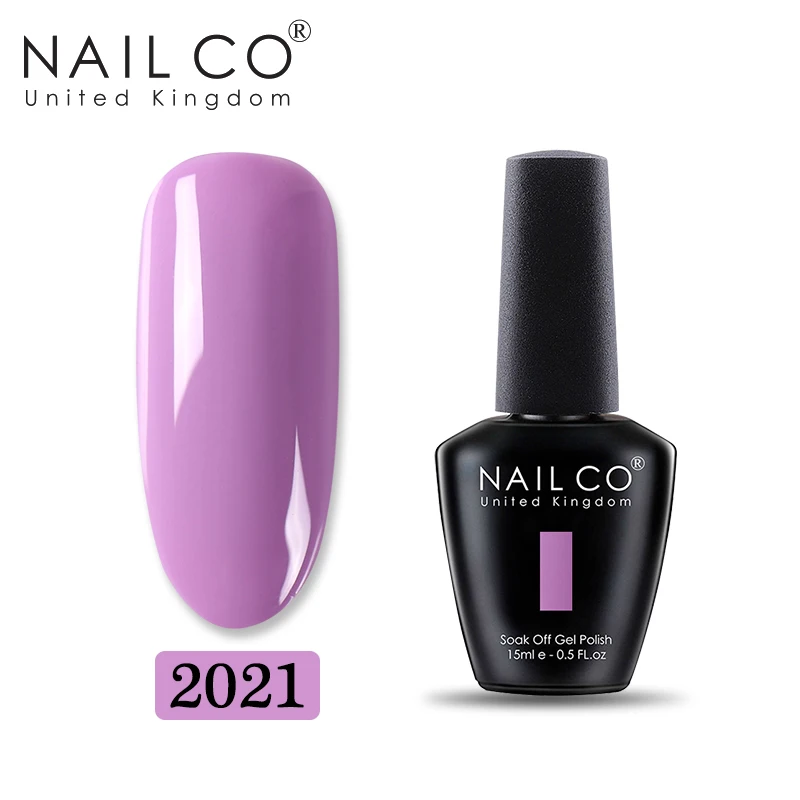 NAILCO 15 мл Гель-лак для ногтей маникюрный набор Гель-лак гели для нейл-арта бутылка из серии «сделай сам» Гель-лак УФ светодиодный Гель-лак для ногтей замочить - Цвет: 2021