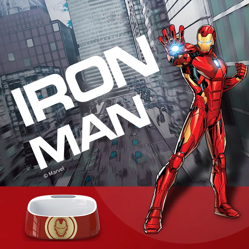 Серии супергероев Для Кормления Собаки чашечный питатель автоматическая машина