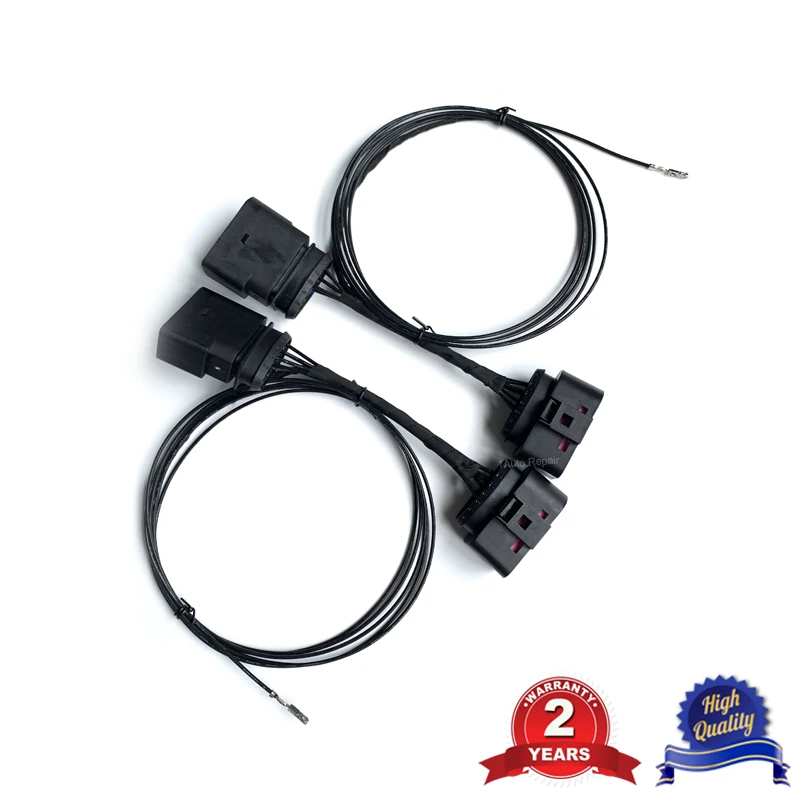 HID Xenon Headlight Upgrade Adapter Cable Wiring Harness For VW Golf 6 MK6 VI R20Car Light