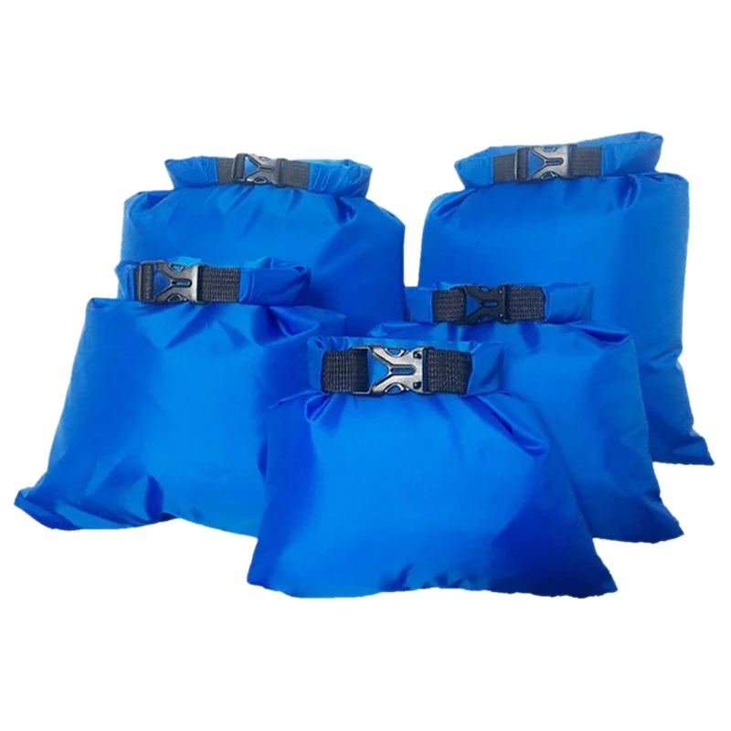 

5Pcs Waterproof Drifting Storage Bag Multi-Function Upstream Waterproof Bag Kayak Drying Bag 1.5/2.5/3.5/4.5/6L