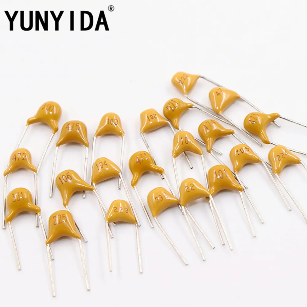 Ceramic Capacitor 100PCS Monolithic Ceramic Capacitor 50V 10PF~10UF