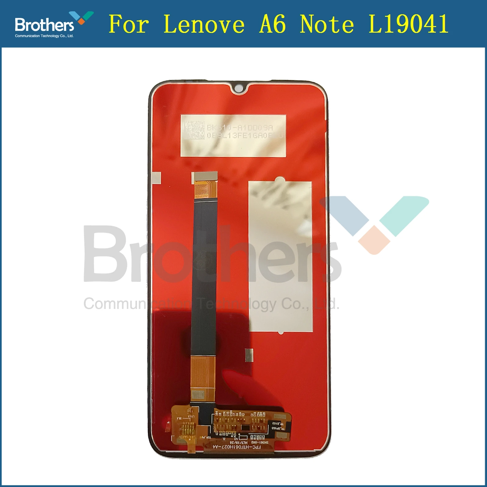 

6.09 inch LCD For lenovo a6 note PAGK0027IN, PAGK0027, L19041 LCD Display With Touch Screen Glass Digitizer Assembly