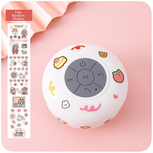 Bluetooth Speaker Portable Universal Waterproof Wireless Hands-Free Speaker Shower Bathroom Swimming Pool Car Beach Outdoor