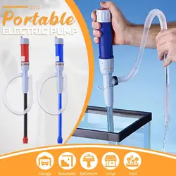 Portable Handheld Electric/Manual Oil Pump Siphon Liquid Transfer Water Gas Fuel Pump For Pumping Diesel Gasoline Dropshipping