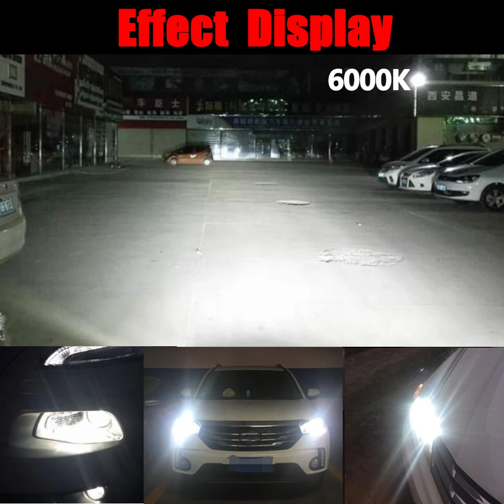 AC 55W Quick Start Ballast HID Xenon Conversion Headlight Kit 12V H1 H3 H7 H11 9005 HB3 9006 HB4 9012 4300K 5000K 6000K