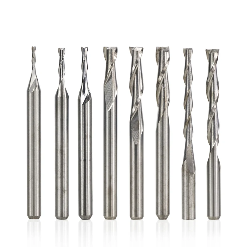 10x CNC 1/8 Router Bits End Mill Flat Nose 2-Flöte Schaftfräser Vollhartmetall 10x CNC 1/8 Router Bits End Mill Flat Nose 2-Flöte Schaftfräser Vollhartmetall