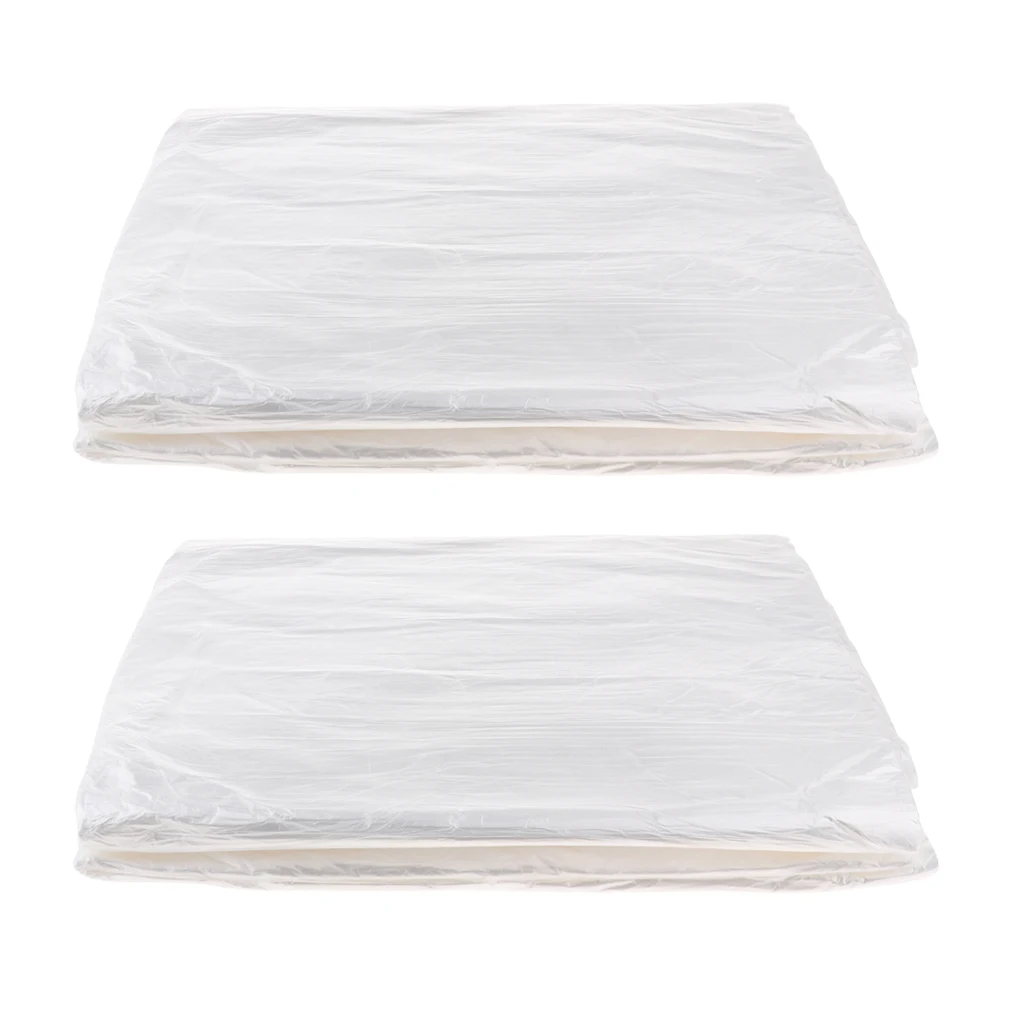 Pack of 160pcs Disposable Foot Tub Liners White Bath Basin Bags For Foot Pedicure Spa Foot Skin Care Supplies, 65X55cm