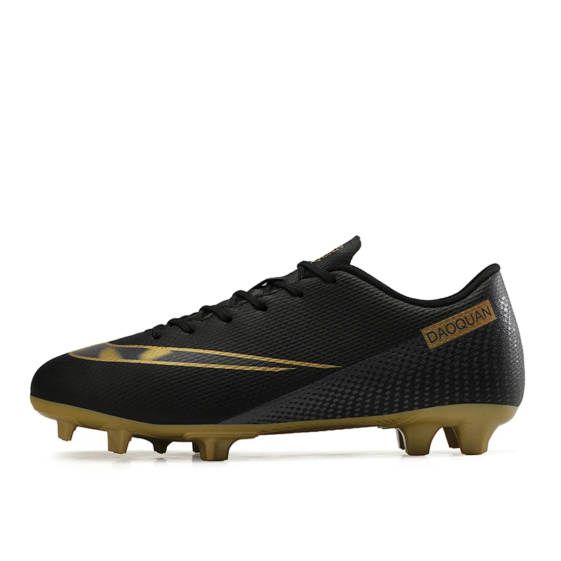 thumbnail image 1 of Botas de fútbol de tobillo alto para exteriores, antideslizantes, con clavos largos, botas de fútbol, talla grande 48, botas de fútbol ultraligeras, zapatillas de fútbol para hombre, 1 of 5