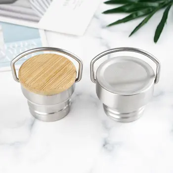 

Leak Proof BPA-Free Water Bottle Lids Caps Flask Lid Covers Replacement Standard Narrow Bottles Stainless Unibody Bamboo Lid Cap